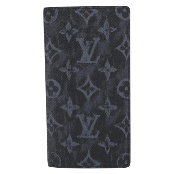 LOUIS VUITTON Monogram pastel Portefeuille Braza Long Wallet M80019 Auth 148575