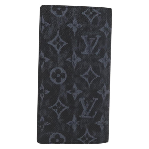 LOUIS VUITTON Monogram pastel Portefeuille Braza Long Wallet M80019 Auth 148575