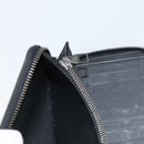 LOUIS VUITTON Monogram Eclipse Zippy Wallet Vertical Wallet M62295 Auth 148576-20
