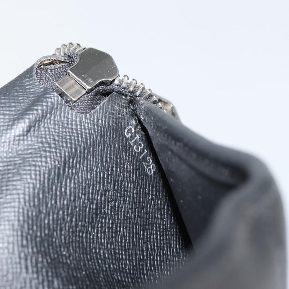 LOUIS VUITTON Monogram Eclipse Zippy Wallet Vertical Wallet M62295 Auth 148576