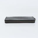 LOUIS VUITTON Monogram Eclipse Zippy Geldbörse Vertikal Geldbörse M62295 Auth 148576-3