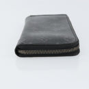 LOUIS VUITTON Monogram Eclipse Zippy Wallet Vertical Wallet M62295 Auth 148576-7