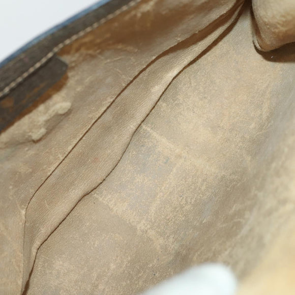 GUCCI GG Canvas Supreme clutch Tote Bag 4 Set Brown Beige Auth 148579