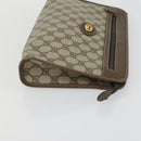 GUCCI GG Canvas Supreme clutch Tote Bag 4 Set Brown Beige Auth 148579-23