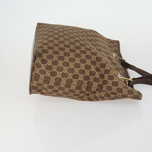 GUCCI GG Canvas Supreme clutch Tote Bag 4 Set Brown Beige Auth 148579