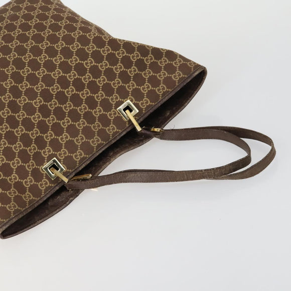 GUCCI GG Canvas Supreme clutch Tote Bag 4 Set Brown Beige Auth 148579