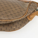 GUCCI Micro GG Supreme Web Sherry Line Bag PVC Beige 001 58 0918 Auth 148581-14