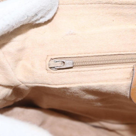 GUCCI Micro GG Supreme Web Sherry Line Bag PVC Beige 001 58 0918 Auth 148581