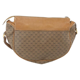 GUCCI Micro GG Supreme Web Sherry Line Bag PVC Beige 001 58 0918 Auth 148581 - 0