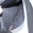 GUCCI GG Canvas Shoulder Bag Black Silver 27639 Auth 148585-22