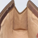 GUCCI GG Supreme Web Sherry Line Clutch Bag PVC Beige 89 01 033 Auth 148586-16