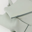 CELINE Trillodo Hand Bag Leather Light Blue Gold Auth 148596M-11