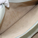 CELINE Trillodo Hand Bag Leather Light Blue Gold Auth 148596M-21