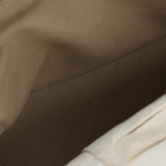 GUCCI GG Supreme Web Sherry Line Ophidia Hand Bag PVC Beige Gold Auth 148599SAM