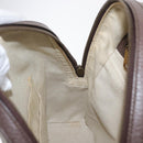 GUCCI GG Supreme Web Sherry Line Ophidia Hand Bag PVC Beige Gold Auth 148599SAM-26