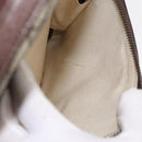 GUCCI GG Supreme Web Sherry Line Ophidia Hand Bag PVC Beige Gold Auth 148599SAM-30