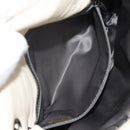 CHANEL Shoulder Bag Lamb Skin White Silver CC Auth 148619AV-29