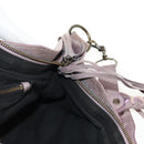 BALENCIAGA The City Hand Bag Leather 2way Purple 103208 Auth 148620V-26