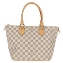 LOUIS VUITTON Damier Azur Saleya PM Tote Bag N51186 LV Auth 148622SAV-13