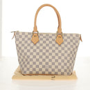 LOUIS VUITTON Damier Azur Saleya PM Tote Bag N51186 LV Auth 148622SAV-12