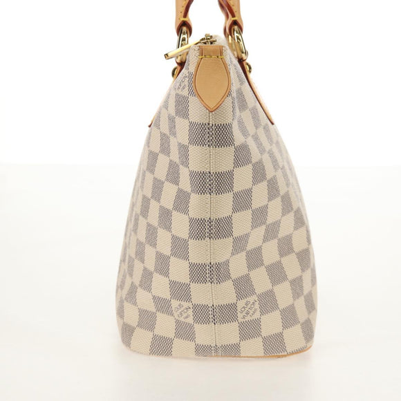 LOUIS VUITTON Damier Azur Saleya PM Tote Bag N51186 LV Auth 148622SAV