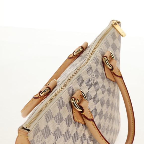 LOUIS VUITTON Damier Azur Saleya PM Tote Bag N51186 LV Auth 148622SAV