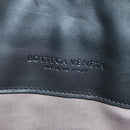 BOTTEGA VENETA INTRECCIATO Shoulder Bag Leather Black Auth 148626SAM-21