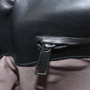 BOTTEGA VENETA INTRECCIATO Shoulder Bag Leather Black Auth 148626SAM-24