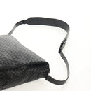 BOTTEGA VENETA INTRECCIATO Shoulder Bag Leather Black Auth 148626SAM-14