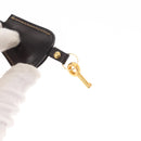 FENDI Zucca Canvas Hand Bag Black Brown Auth 148630-9