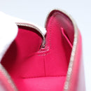 LOUIS VUITTON Epi Pochette Cosmetic PM Cosmetic Pouch Fuchsia M41114 Auth 148633-16