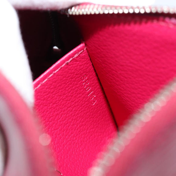 LOUIS VUITTON Epi Pochette Cosmetic PM Cosmetic Pouch Fuchsia M41114 Auth 148633