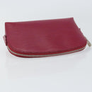 LOUIS VUITTON Epi Pochette Cosmetic PM Cosmetic Pouch Fuchsia M41114 Auth 148633-6