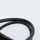 PRADA Hand Bag Nylon Black Gold Auth 148636-14