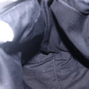 GUCCI GG Canvas Shoulder Bag Black Silver 152281 Auth 148637-20