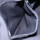 GUCCI GG Canvas Shoulder Bag Black Silver 152281 Auth 148637-21