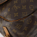 LOUIS VUITTON Monogram Saumur 35 Shoulder Bag M42254 LV Auth 148638-17