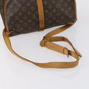 LOUIS VUITTON Monogram Saumur 35 Shoulder Bag M42254 LV Auth 148638-7