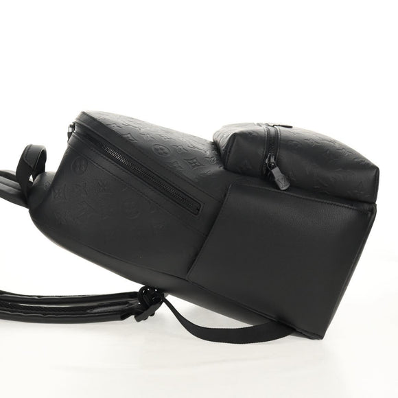 LOUIS VUITTON Monogram Shadow Discovery Backpack PM Black M46553 Auth 148639SM