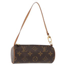 LOUIS VUITTON Monogram Papillon Pouch LV Auth 148641-1