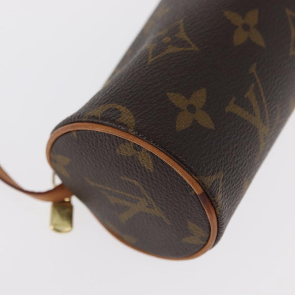 LOUIS VUITTON Monogram Papillon Pouch LV Auth 148641