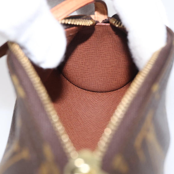 LOUIS VUITTON Monogram Papillon Pouch LV Auth 148641