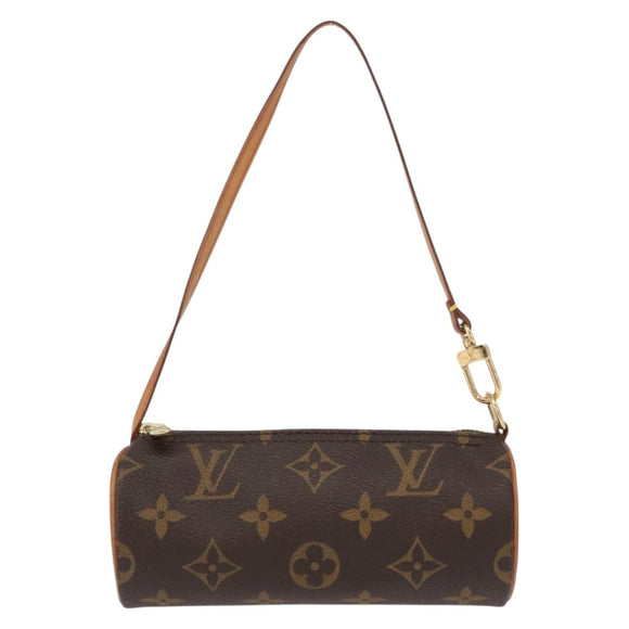 LOUIS VUITTON Monogram Papillon Pouch LV Auth 148641