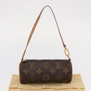 LOUIS VUITTON Monogram Papillon Pouch LV Auth 148641-12