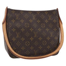 LOUIS VUITTON Monogram Looping MM Shoulder Bag M51146 LV Auth 148642-1