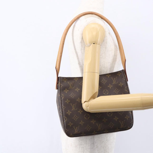LOUIS VUITTON Monogram Looping MM Shoulder Bag M51146 LV Auth 148642