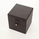 LOUIS VUITTON Tambour Date Watches Stainless Steel Silver Q1111 LV Auth 148644M-16