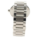 LOUIS VUITTON Tambour Date Watches Stainless Steel Silver Q1111 LV Auth 148644M-2