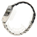 LOUIS VUITTON Tambour Date Watches Stainless Steel Silver Q1111 LV Auth 148644M-3