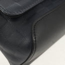LOUIS VUITTON Damier Infini District PM Shoulder Bag Onyx N41033 Auth 148646AV-9